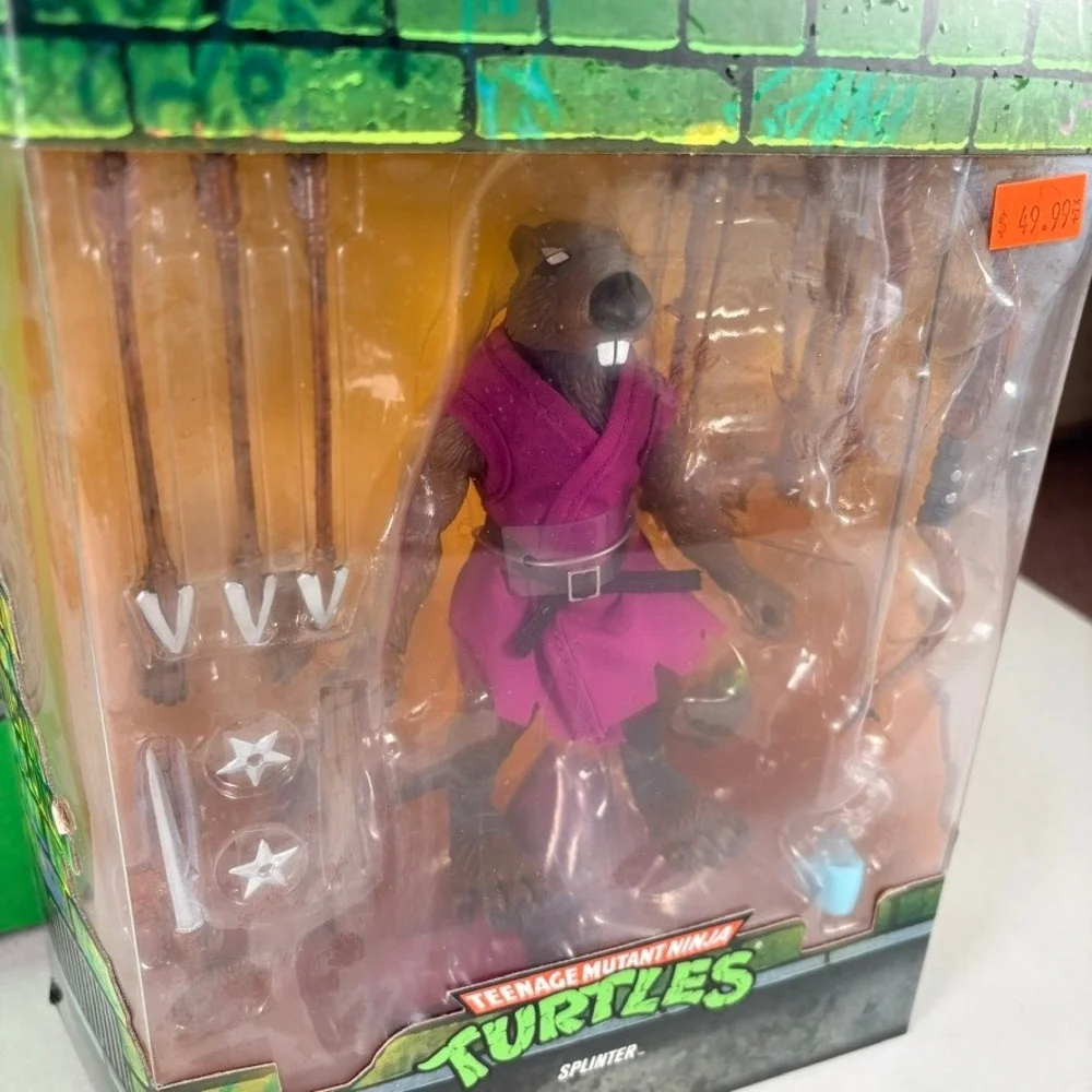Super7 TMNT Ultimates Splinter Action Figure Wave 1‎ Master 7in NIB READ
